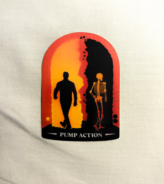 Tombstone Sticker